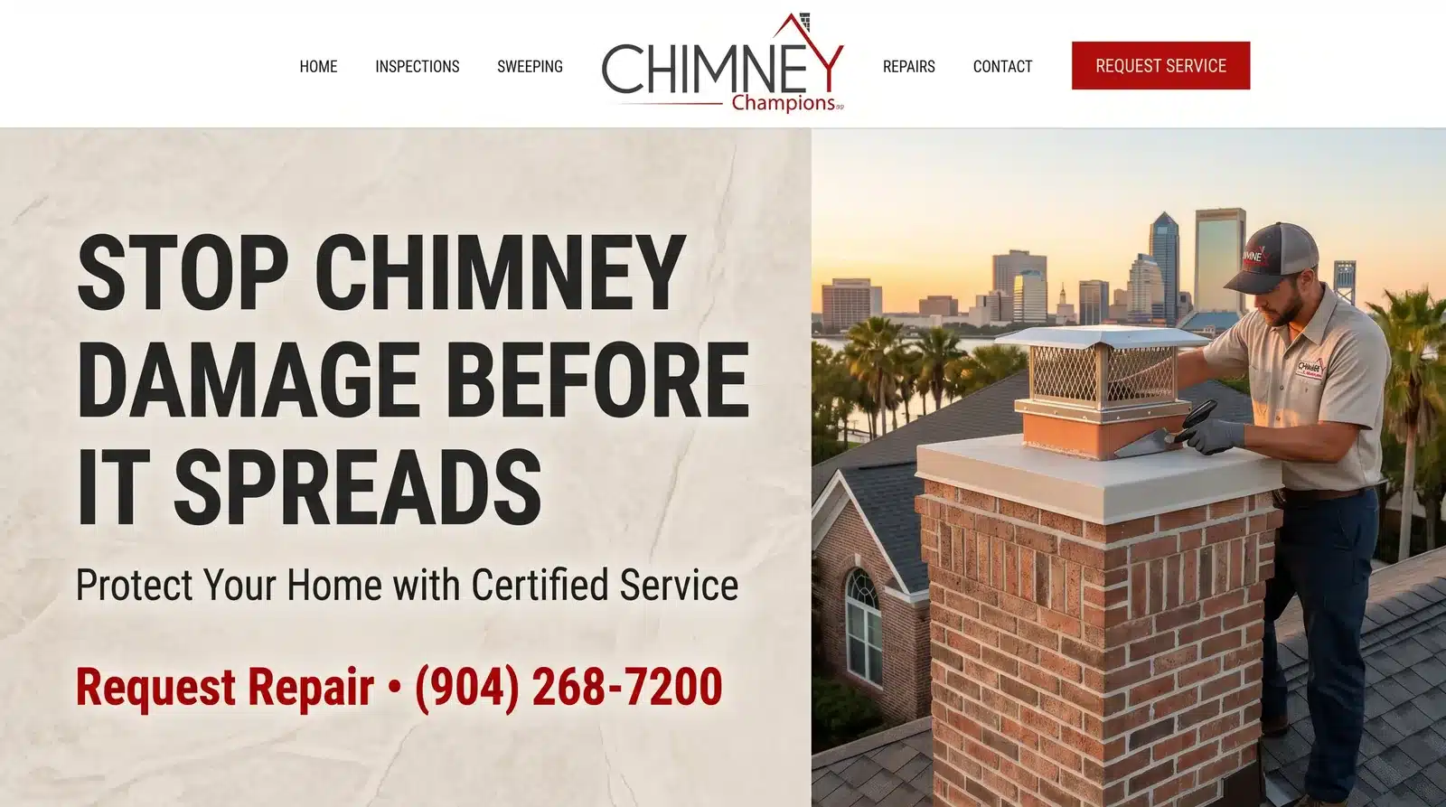 chimney repair Fernandina Beach FL
