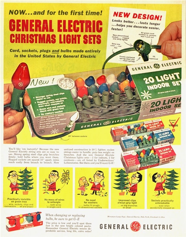 Who Invented Electric Christmas Lights